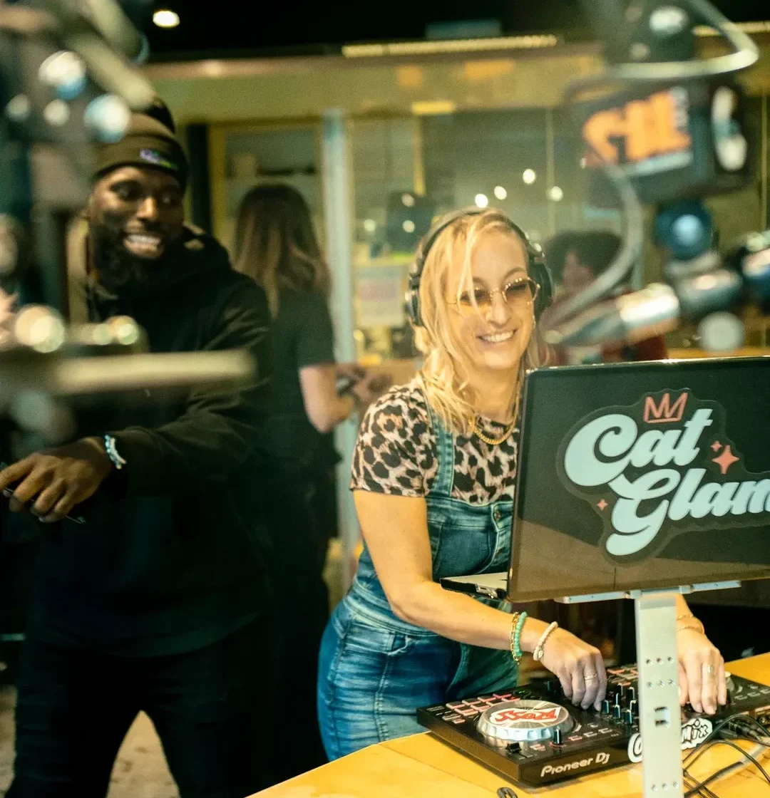 CIBL 101.5 FM Montréal DJ Cat Glam